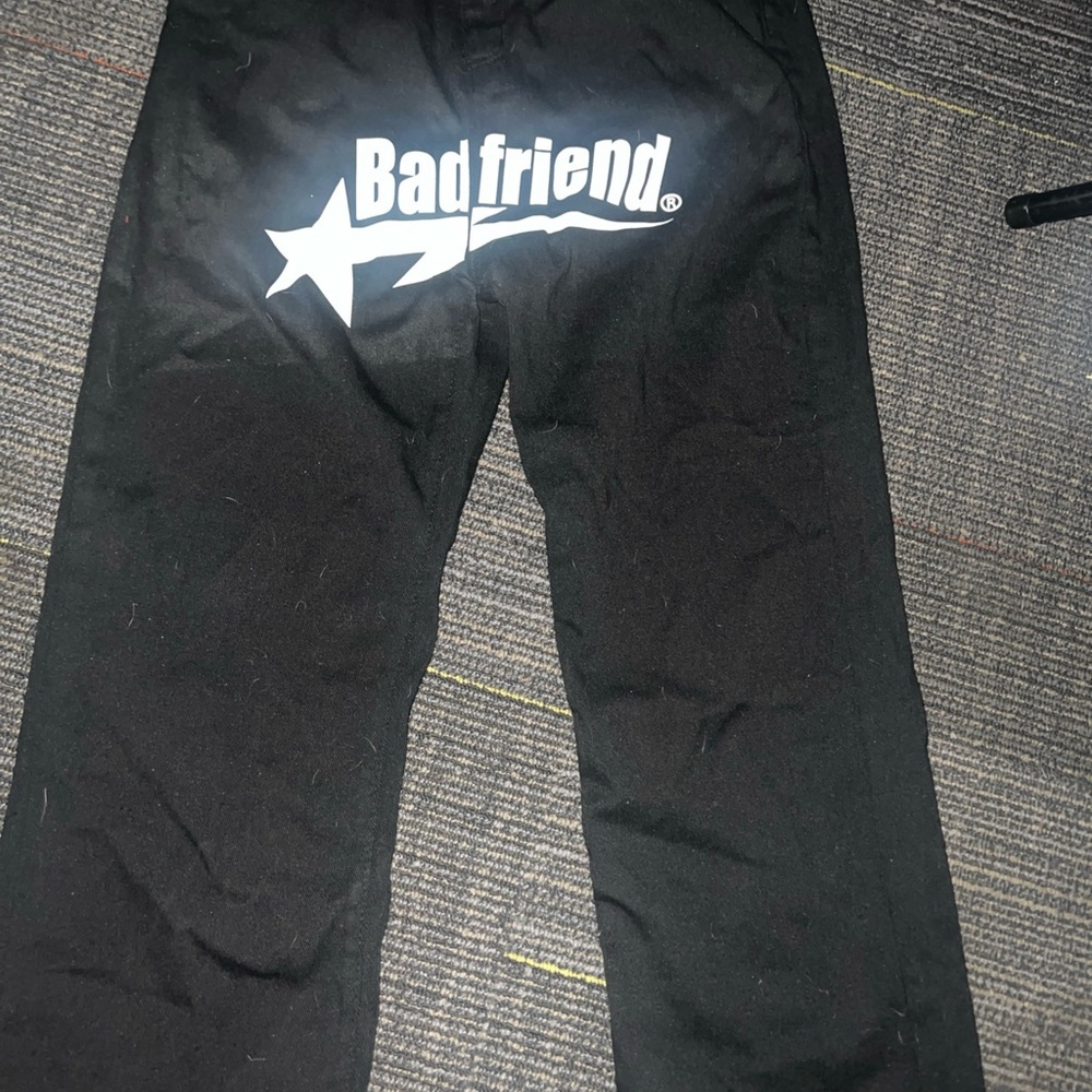 Men's Black Straight Jeans